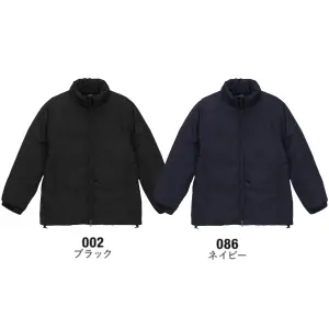 インサレーテッド スタンド ジャケット（中綿入）